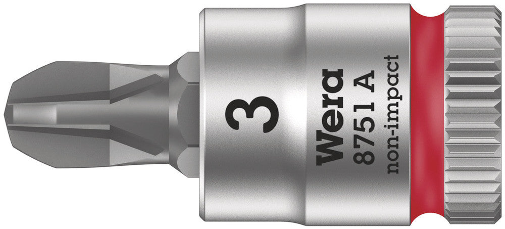 8751 A Phillips Zyklop bit socket, 1/4" drive