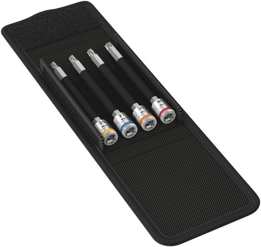 8767 A TORX® HF 1 Zyklop bit socket set with holding function, 1/4" drive