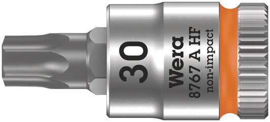 8767 A HF TORX® Zyklop bit socket with holding function, 1/4" drive