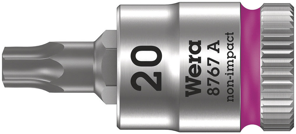 8767 A TORX® Zyklop bit socket, 1/4" drive