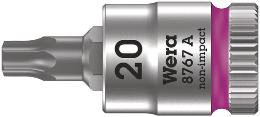 8767 A TORX® Zyklop bit socket, 1/4" drive