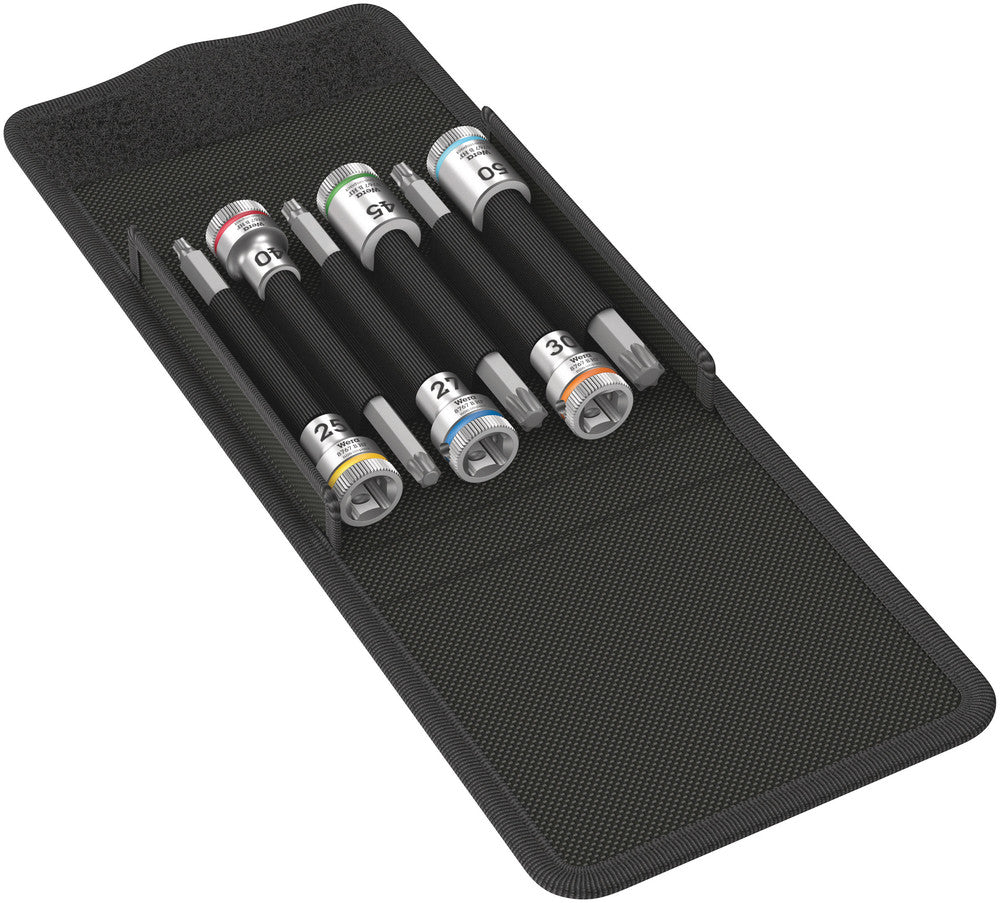 8767 B TORX® HF 1 Zyklop bit socket set with holding function, 3/8" drive
