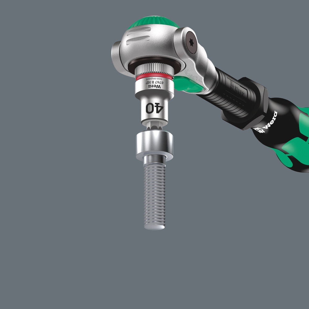 8767 B HF TORX® Zyklop bit socket with holding function, 3/8" drive