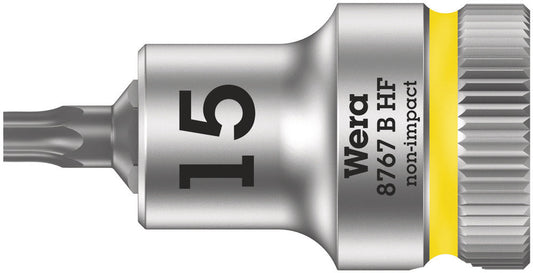 8767 B HF TORX® Zyklop bit socket with holding function, 3/8" drive
