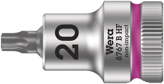 8767 B HF TORX® Zyklop bit socket with holding function, 3/8" drive