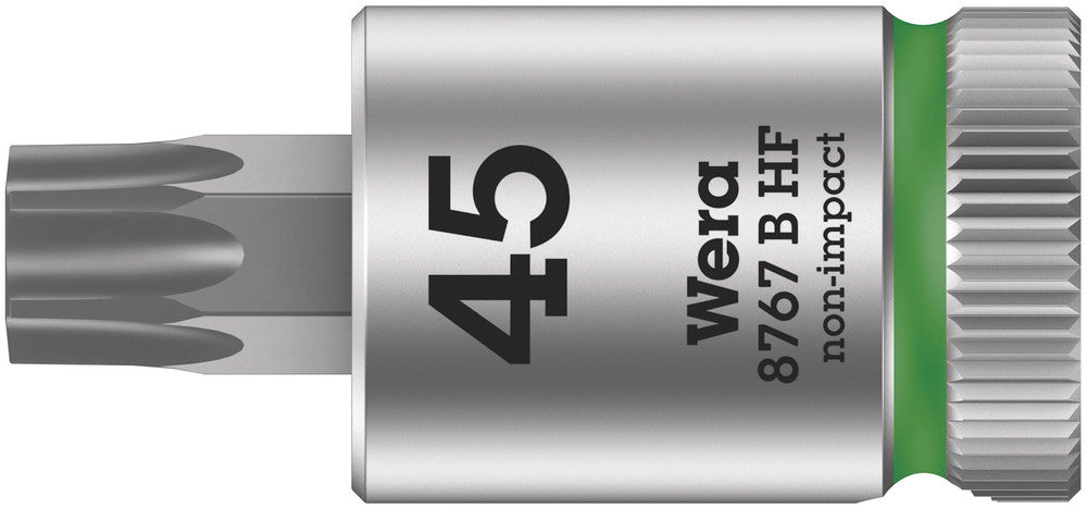 8767 B HF TORX® Zyklop bit socket with holding function, 3/8" drive
