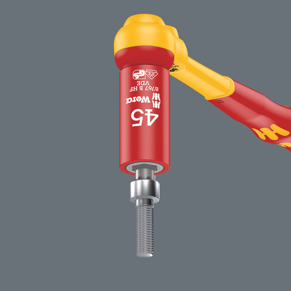 8767 B VDE HF TORX® Zyklop bit socket, insulated, with holding function, 3/8" drive