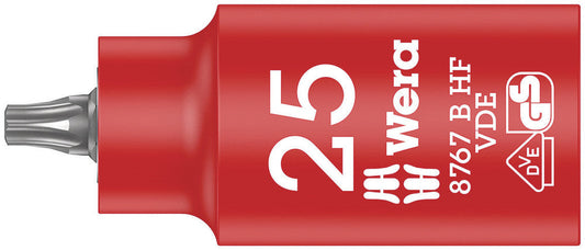 8767 B VDE HF TORX® Zyklop bit socket, insulated, with holding function, 3/8" drive