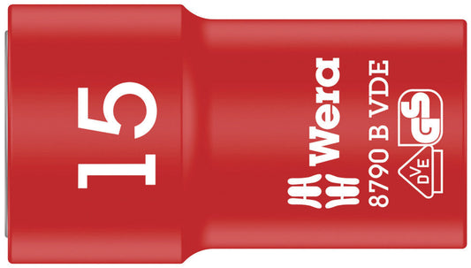 8790 B VDE Zyklop 3/8" socket, insulated