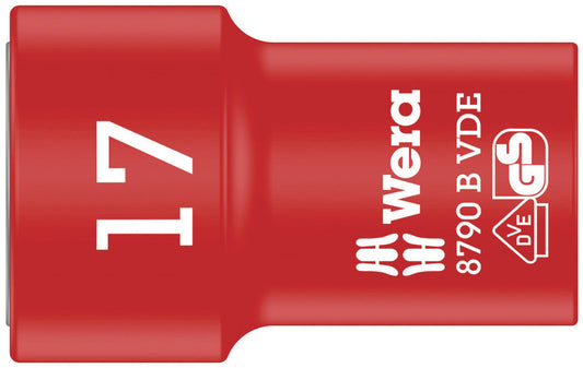 8790 B VDE Zyklop 3/8" socket, insulated