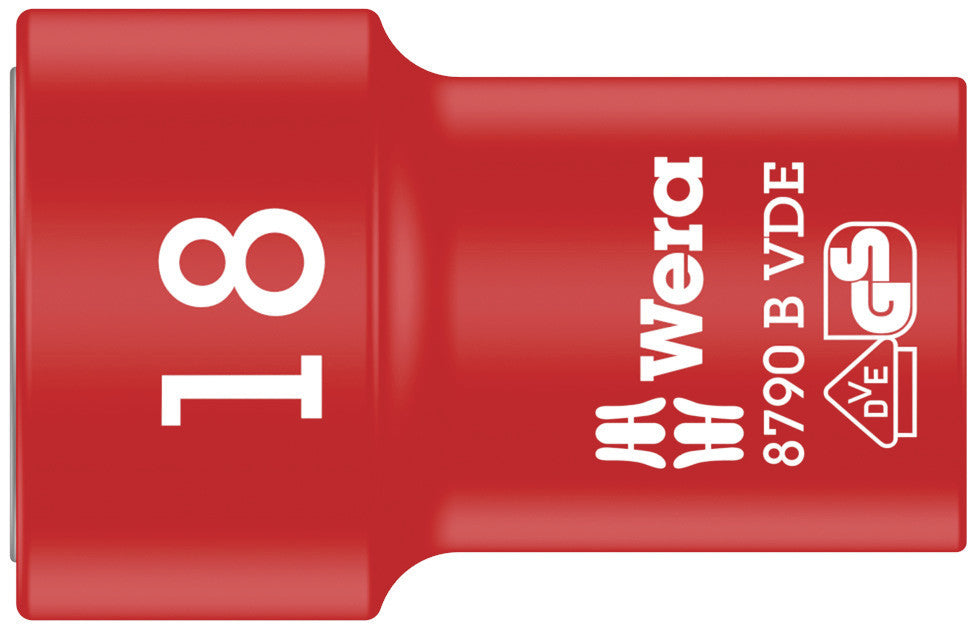 8790 B VDE Zyklop 3/8" socket, insulated
