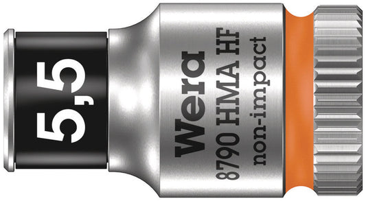 8790 HMA HF Zyklop socket with 1/4" drive with holding function
