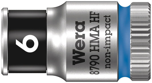 8790 HMA HF Zyklop socket with 1/4" drive with holding function