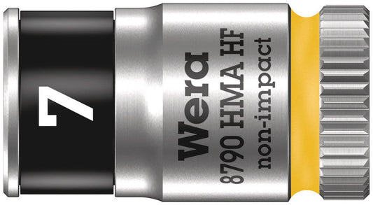 8790 HMA HF Zyklop socket with 1/4" drive with holding function