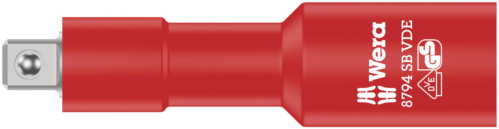 8794 SB VDE Zyklop extension, insulated, short, 3/8"