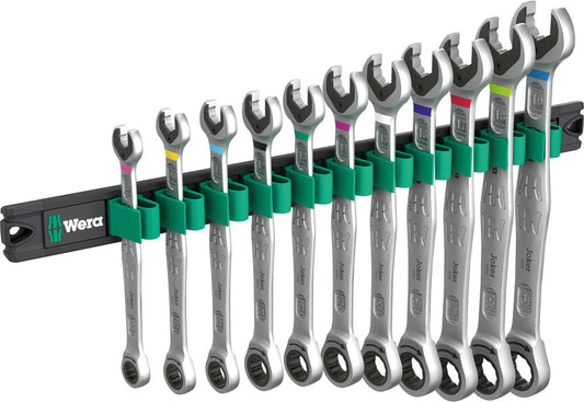 9630 Magnetic rail 6000 Joker 1 Ratcheting combination wrenches set