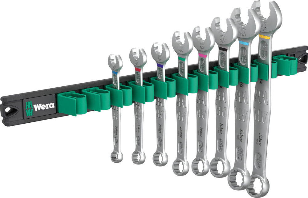 9642 Magnetic rail 6003 Joker Imperial 1 Ring spanner set