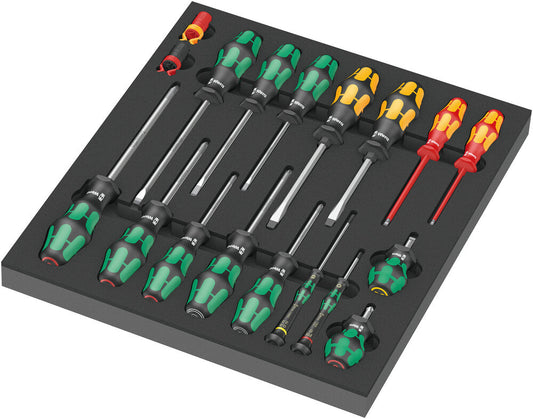 9710 Foam insert screwdriver set 1