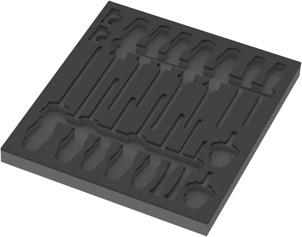 9810 Foam insert screwdriver set 1, empty