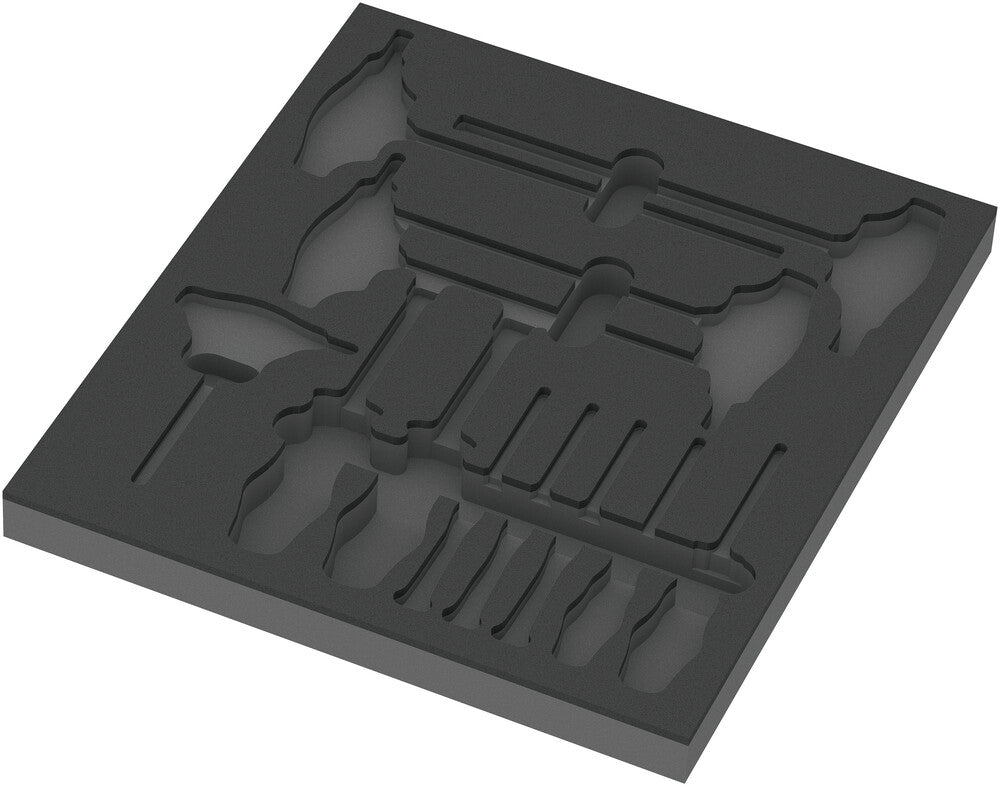 9813 Foam insert Hex screwdriver set 1, empty