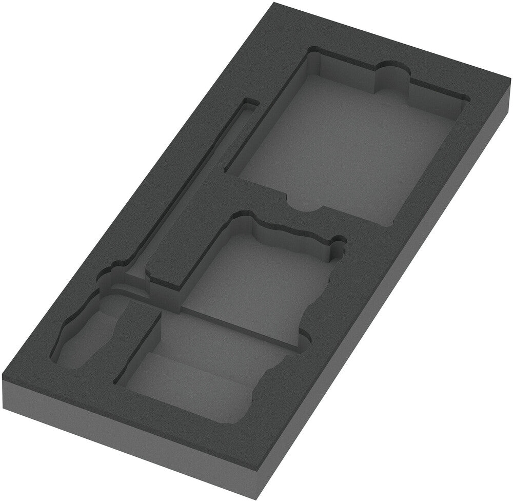 9850 Foam insert Kraftform Kompakt and Tool-Check PLUS set 1, empty