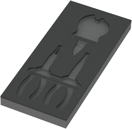 9881 Foam insert KNIPEX pliers set 2, empty