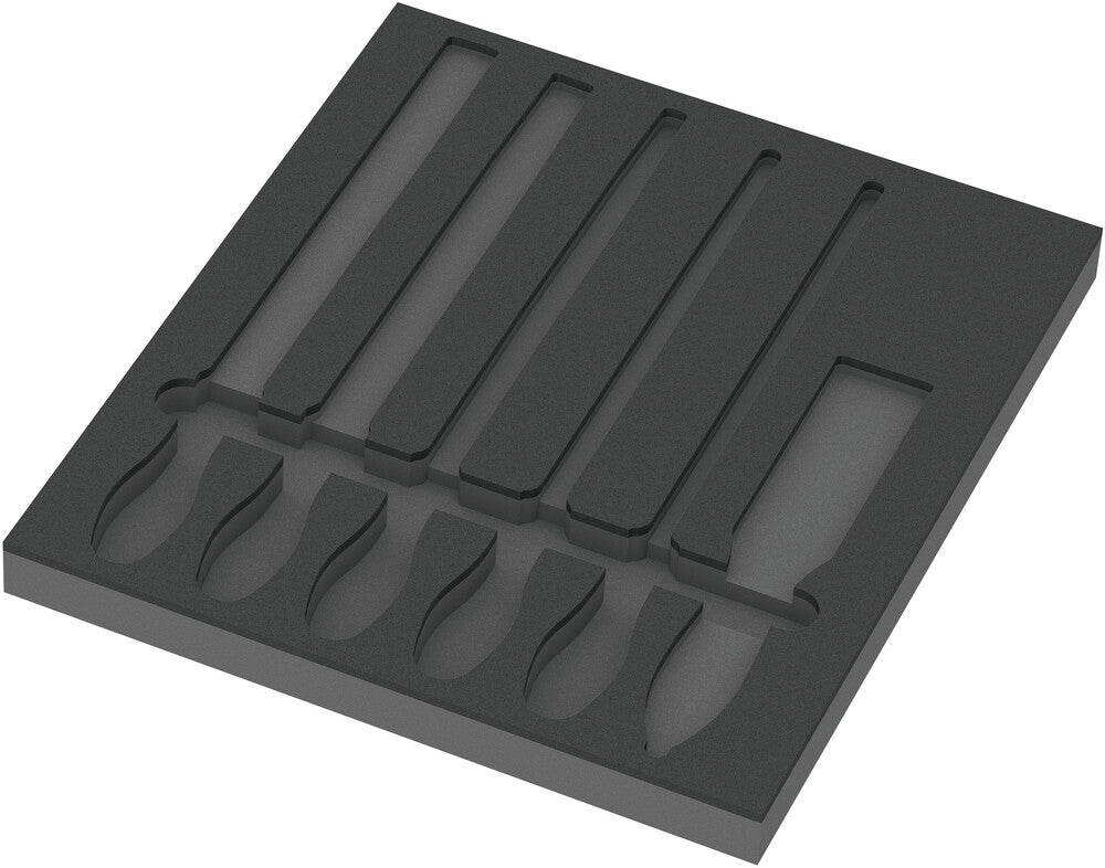 9883 Foam insert PFERD file set 1, empty