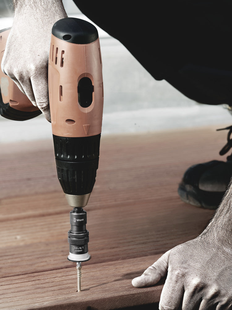 881/4/1 SB Bit holder with variable screw depth limitation