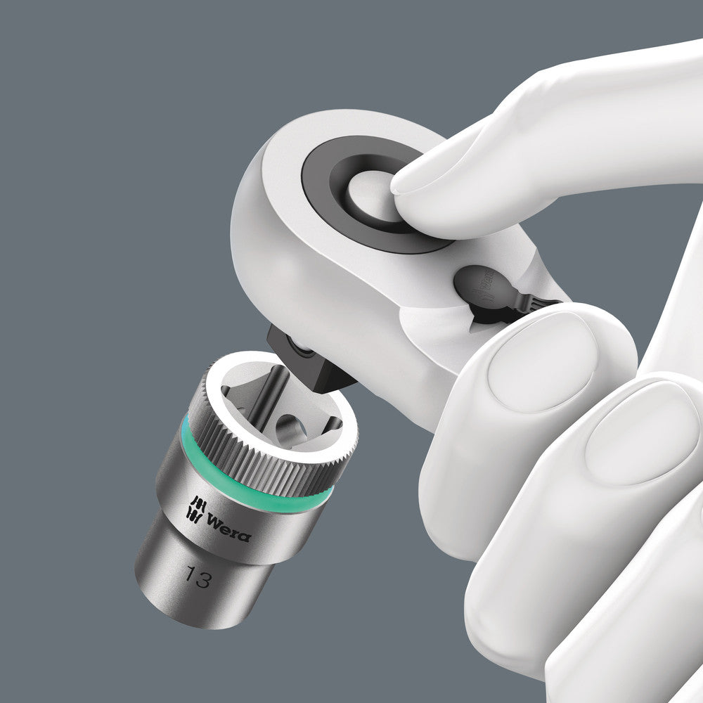 8006 C Zyklop Hybrid Ratchet with switch lever and 1/2" drive