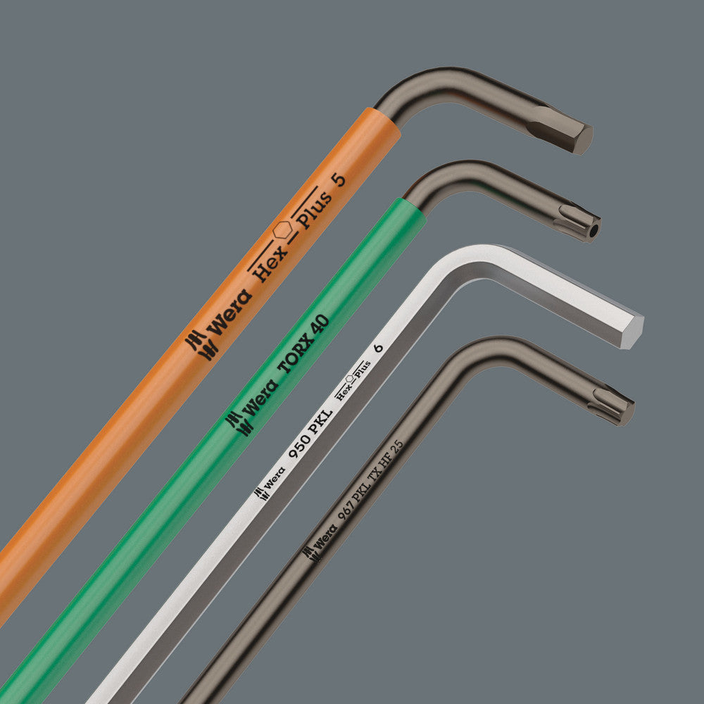 967 SXL HF TORX® L-key Multicolour with holding function, long