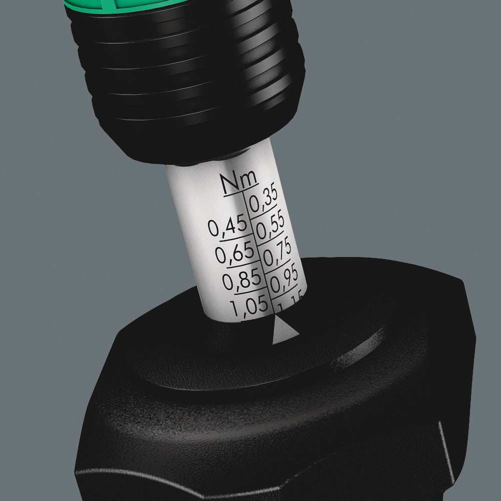 Series 7400 Kraftform adjustable torque screwdrivers (2.5-29.0 in. lbs.) with Rapidaptor quick-release chuck