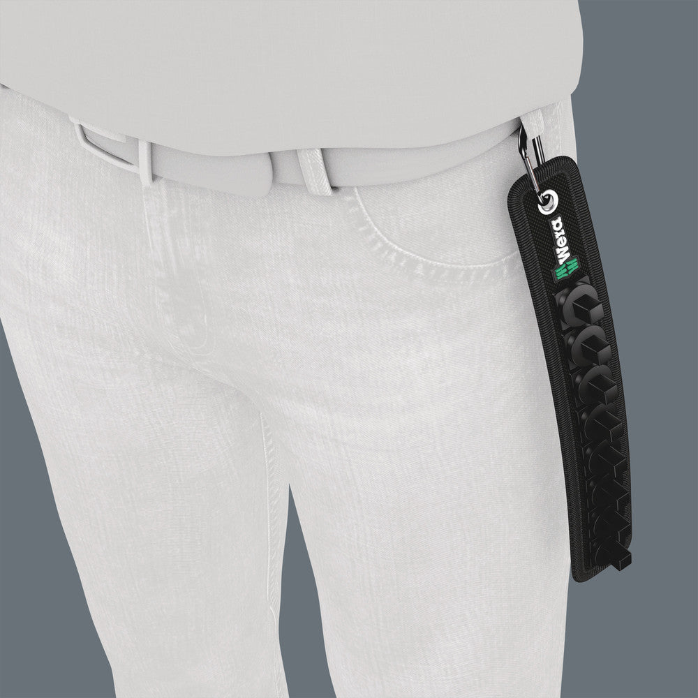 Belt B (textile belt), 8 location, unloaded