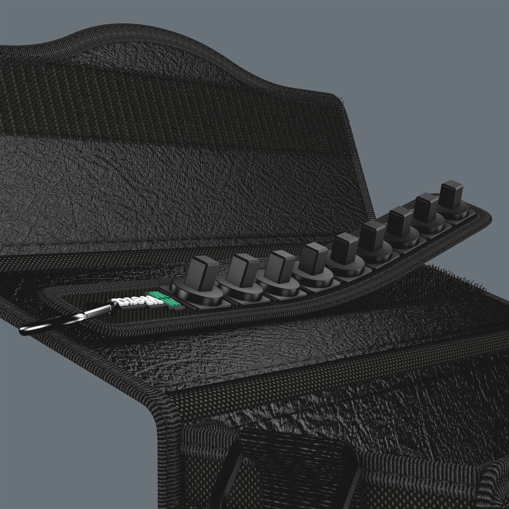 Belt B (textile belt), 9 location, unloaded