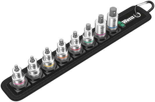 Belt B Imperial 1 Zyklop In-Hex-Plus bit socket set with holding function, 3/8" drive