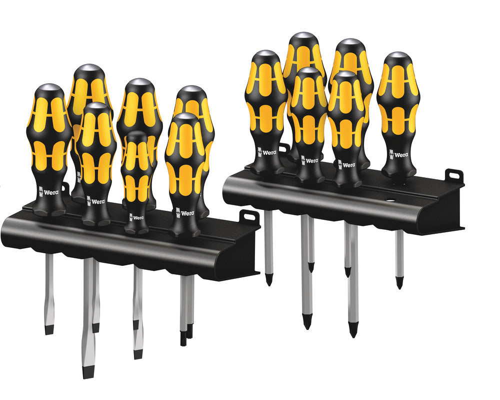 Big Pack 900 Screwdriver set Kraftform Wera: Chiseldriver and rack