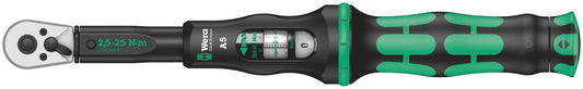 Click-Torque A 5 torque wrench with reversible ratchet, 2.5-25 Nm