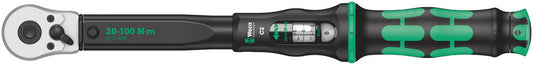 Click-Torque C 2 torque wrench with reversible ratchet, 20-100 Nm