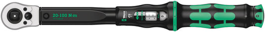Click-Torque C 2 Push R/L adjustable torque wrench for clockwise and anti-clockwise torque-control, 20-100 Nm