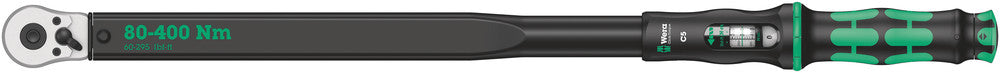 Click-Torque C 5 torque wrench with reversible ratchet, 80-400 Nm