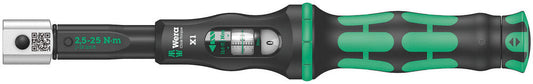 Click-Torque X 1 torque wrench for insert tools, 2.5-25 Nm