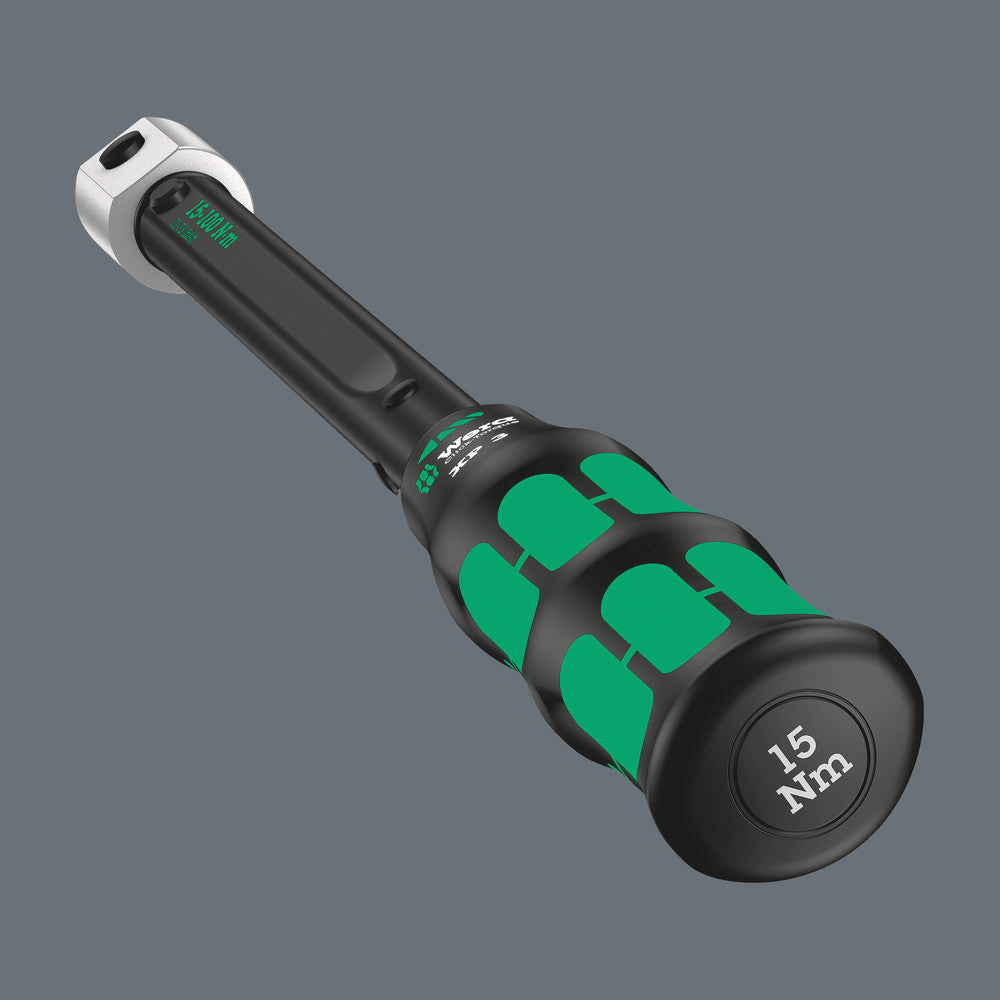 Click-Torque XP 3 pre-set adjustable torque wrench for insert tools, 15-100 Nm, 15 Nm