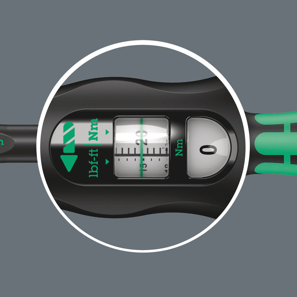 Click-Torque C 3 Push R/L adjustable torque wrench for clockwise and anti-clockwise torque-control, 40-200 Nm