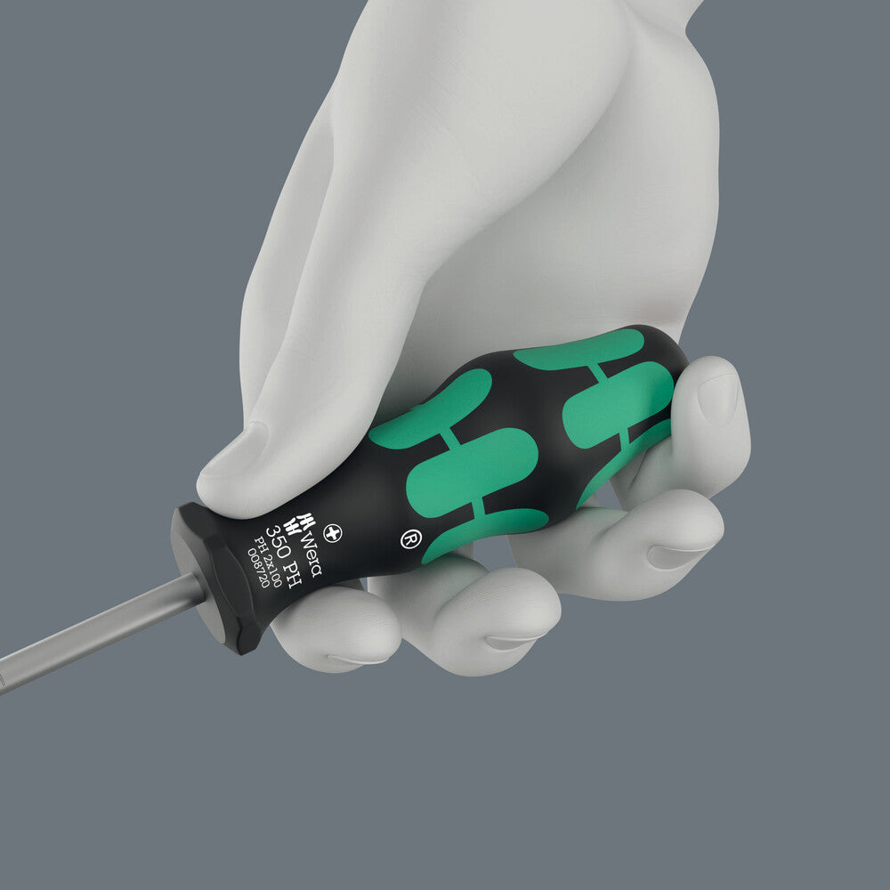 812/1 Bitholding screwdriver with strong permanent magnet