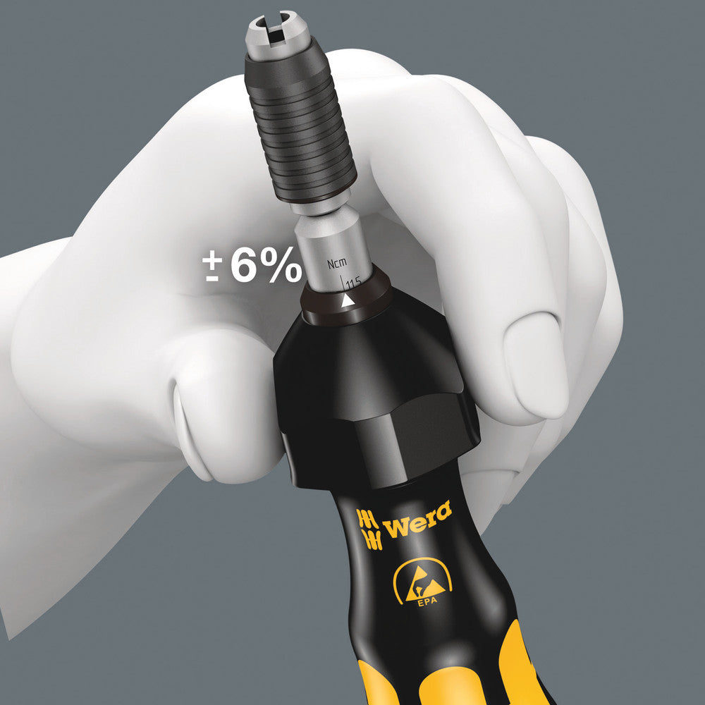 Series 7400 ESD Kraftform adjustable torque screwdrivers (0.1-1.0 Nm)