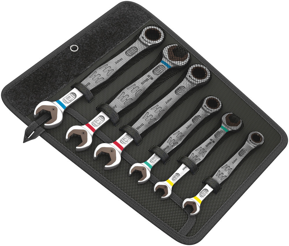 6000/6002 Joker 6 Set 1 Set of ratcheting combination / double open-ended wrenches