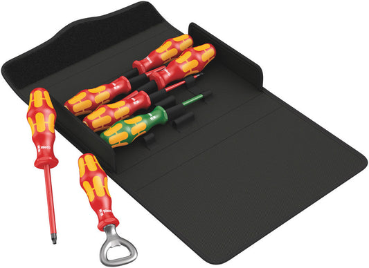 Kraftform 100 iS/7 set 3 Screwdriver set Kraftform Plus series 100. Partly with reduced blade diameter