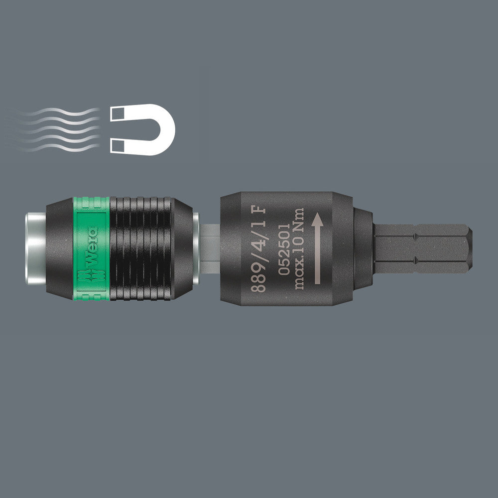 889/4/1 F Rapidaptor free-running bit holder for torque screwdrivers with pistol handle