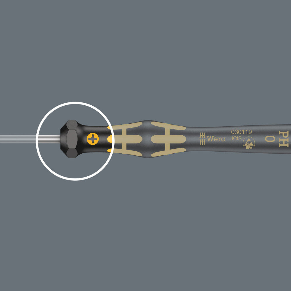 1578 A ESD Kraftform Micro screwdriver for slotted screws