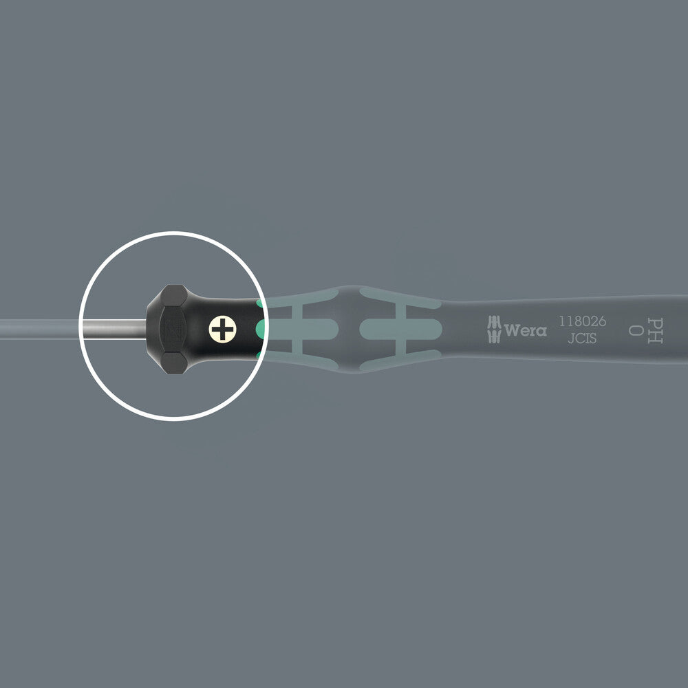 2035 Screwdriver for slotted screws for electronic applications