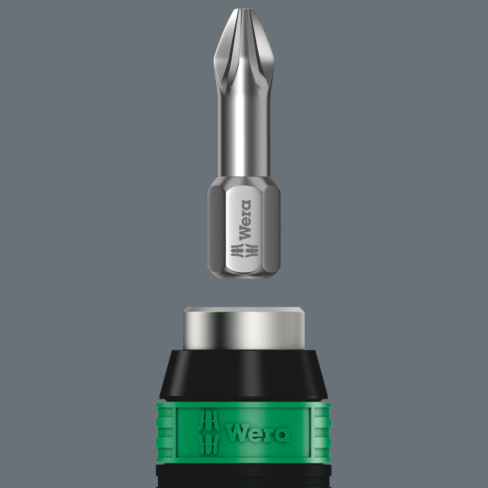 7400 Imperial series Kraftform Torque screwdrivers, with factory pre-set value (2.5-29.0 in. lbs.) and Rapidaptor quick-release chuck, handle size 105 mm